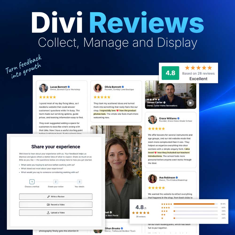 Divi Review Builder